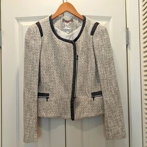 Yoana Baraschi tweed moto Jacket like new 4